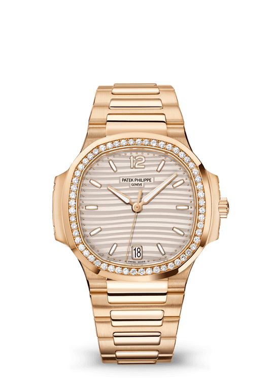 NS DATE SP. SECONDS JE. - GOLD AND WHITE