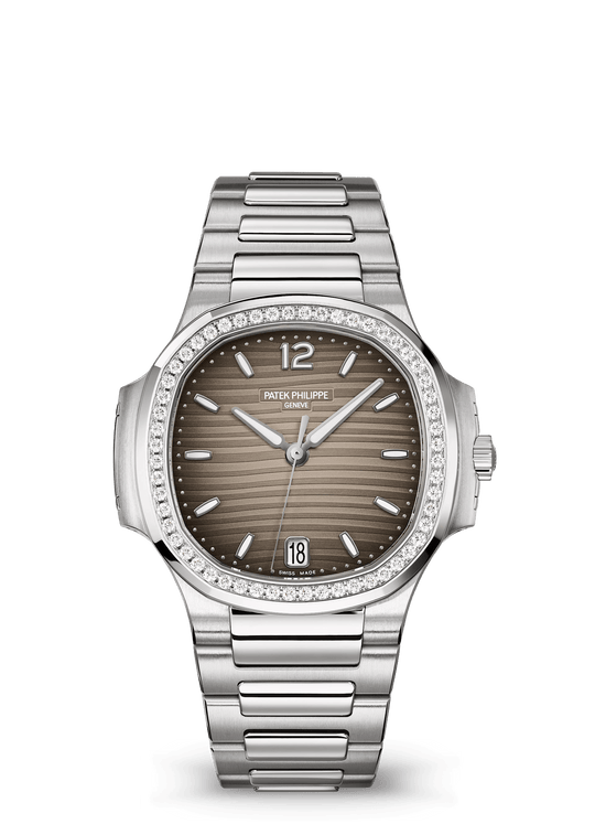 NS DATE SP. SECONDS - STEEL AND BROWN