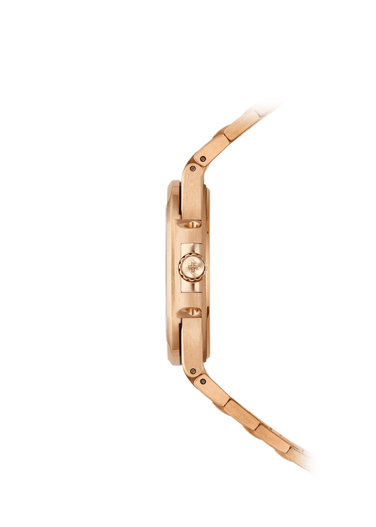 NS. DATE SP. SECONDS. - PINK AND ROSE GOLD