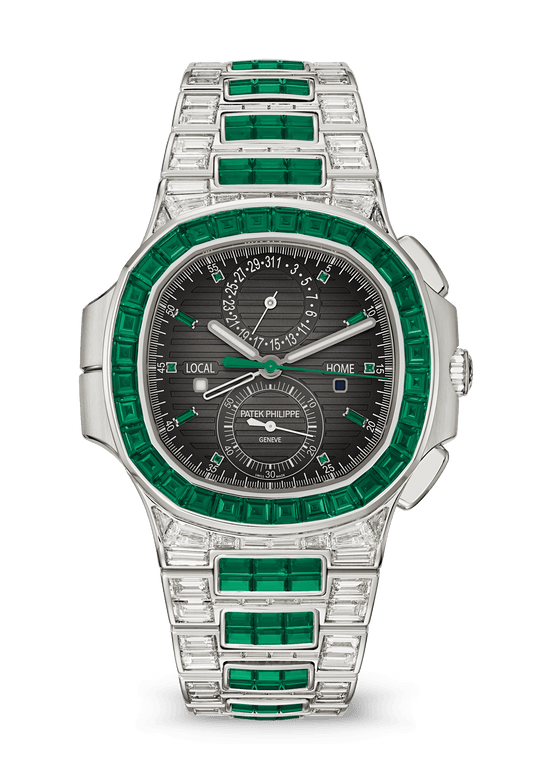 NS. HAUTE JE. - GREEN AND WHITE GOLD