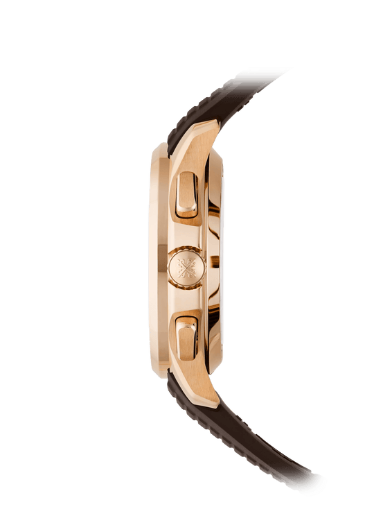 AT. CHRONOGRAPH - BROWN AND GOLD